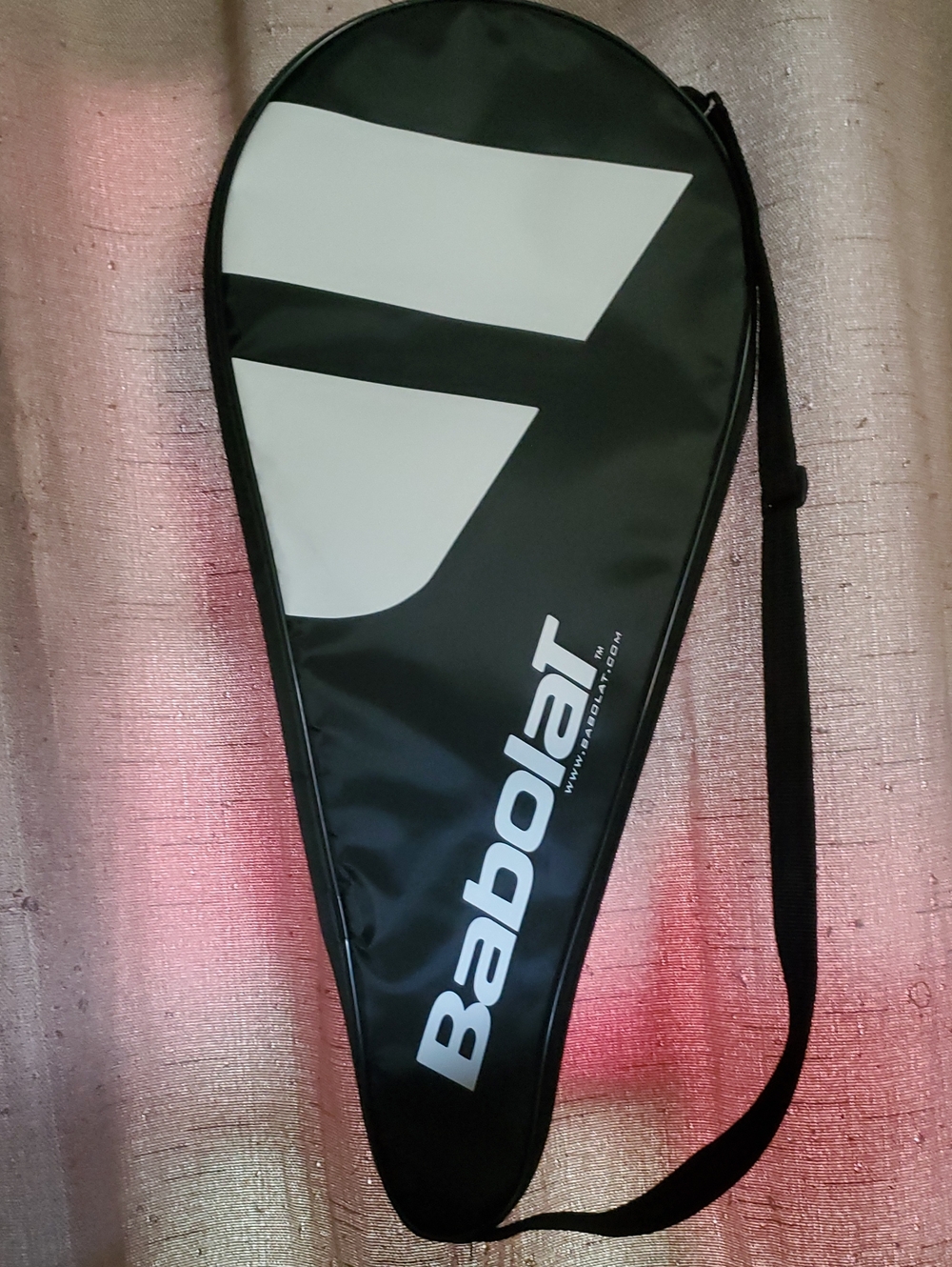 BABOLAT Single Racket Black Tennis Racket Bag - Carry Case with Shoulder Strap